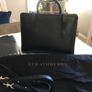 Strathberry Midi Calfskin Leather Tote